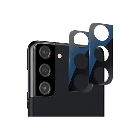 SaharaCase - ZeroDamage Camera Lens Protector for Samsung Galaxy S21 FE 5G (2-Pack) - Clear/Black