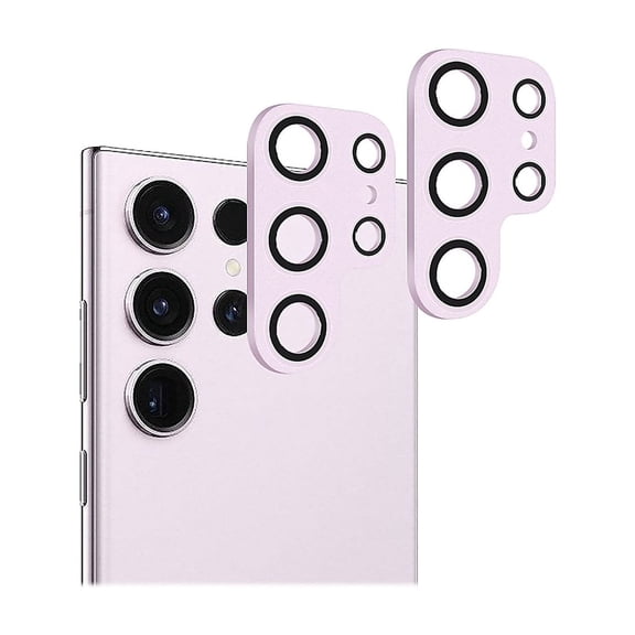 SaharaCase ZeroDamage Camera Lens Protector for Samsung Galaxy S23 Ultra Lavender 2/Pack (ZD00113)