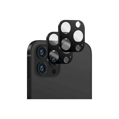 SaharaCase - ZeroDamage HD Flexible Glass Camera Lens Protector for Apple iPhone 13 Pro Max (2-Pack) - Clear