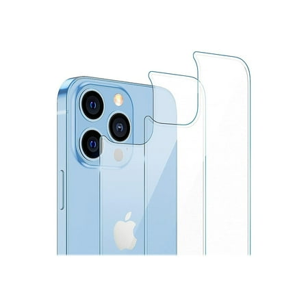 SaharaCase - ZeroDamage Tempered Glass Rear Housing Protector for Apple iPhone 13 Pro Max (2-Pack) - Clear