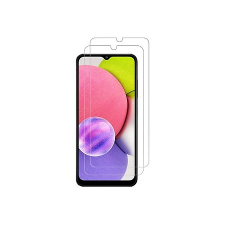 SaharaCase - ZeroDamage Ultra Strong+ Tempered Glass Screen Protector for Samsung Galaxy A72 5G (2-Pack) - Clear