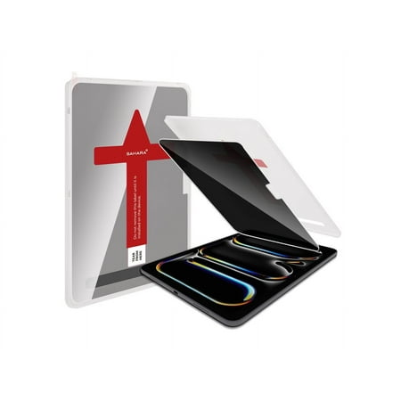 SaharaCase - Easy Apply Tempered Glass Screen Protector for Apple iPad Pro (M4) 11" 2024 - Privacy