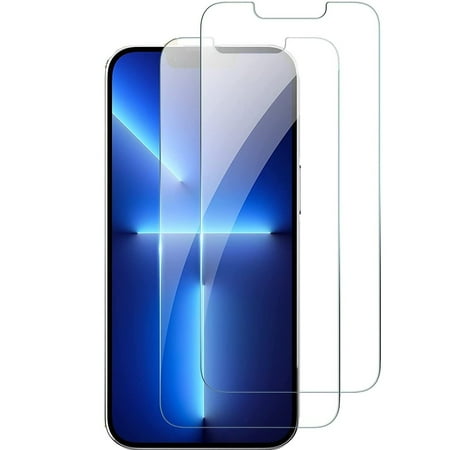SaharaCase - ZeroDamage Ultra Strong Tempered Glass Screen Protector for Apple® iPhone® 13 Pro (2-Pack) - Clear