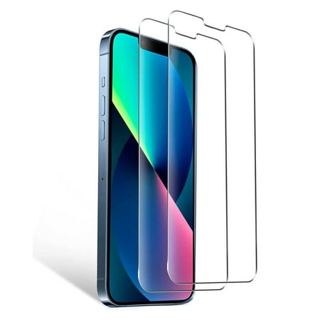 SaharaCase - ZeroDamage Ultra Strong Tempered Glass Screen Protector for Apple® iPhone® 13 mini (2-Pack) - Clear
