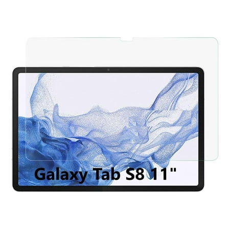 SaharaCase - ZeroDamage Ultra Strong Tempered Glass Screen Protector for Samsung Galaxy Tab S8 - Clear