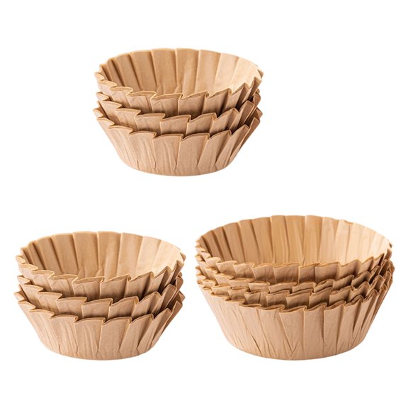 Sahpfoti Basque Baking Paper Liners 50 Count, Non Stick Preformed Parchment Paper Molds for Cheesecake Baking 4inch