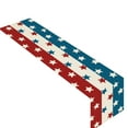 thumbnail image 1 of Sahpxhe 4th July Patriotic Table Runner, Independence Day Kitchen Living Room Table Decoration for Home Party Multicolor, 1 of 7