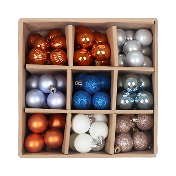Sahpxhe 99 Pcs Christmas Ornament Balls Set Shatterproof Plastic for Tree Holiday Wedding Party Decoration
