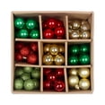 thumbnail image 1 of Sahpxhe 99 Pcs Christmas Ornament Balls Set Shatterproof Plastic for Tree Holiday Wedding Party Decoration, 1 of 8