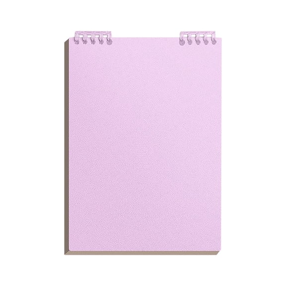 Sahpxhe A5 Loose Leaf Folder Notebook for Daily Journaling and Note Taking with 60 Pages for Recording Experiences Thoughts and Aspiration Drawing and Scribbling Protected by Durable Cover Purple