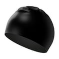 thumbnail image 1 of Sahpxhe Adult Swimming Cap Resin Material Inner Mesh Texture Anti Snag Hair Hydrodynamic for Pool Training Competitive Swimming, 1 of 6