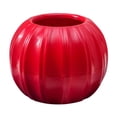 thumbnail image 1 of Sahpxhe Halloween Decorations Pumpkin Flower Pot, Originality Plastic Imitation Pumpkin Shape Vase Two Halves Splicing for Festive Home Party Decor Red, 1 of 6