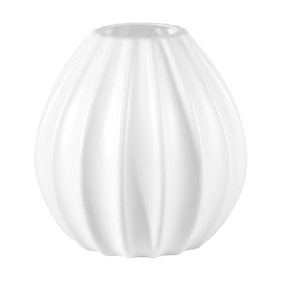 Sahpxhe Halloween Decorations Pumpkin Flower Pot, Plastic Imitation Pumpkin Vase Splicing for Holiday Dining Table Centerpiece Party Decor White