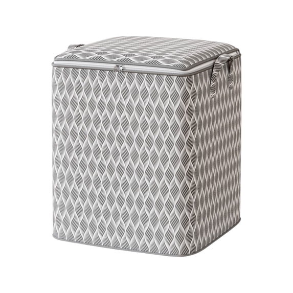 Sahpxhe Large Comforter Storage Bag Quilt Clothing Handheld Storage Large Capacity Moving Storage Bag Punching Bag Thickened Padding-Proof Clothes Quilt Organizing Bag 23.62x19.68x19.68in Gray-A-L