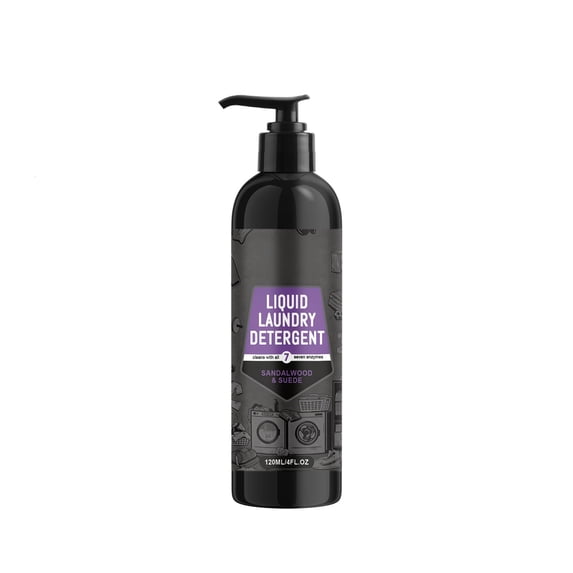 Sahpxhe Laundry Liquid Laundry Detergent,Sandalwood Scent,Deep Clothing Stain Cleaner for Food Oil,Grease and Mud,Gentle on Fabric for Daily Laundry Care