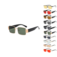 thumbnail image 1 of Sahpxhe Metal Sunglasses Wide Frame Polarized UV400 Unisex Trendy for Party Outdoor Sports Green, 1 of 7