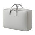 thumbnail image 1 of Sahpxhe Moving Bags Extra Large Torage Totes,Heavy Duty Organizer with Reinforced Handles Strong Zippers for Clothes,College Essentials,Moving Supplies 27.56x20.47x11.02in Gray-L, 1 of 9