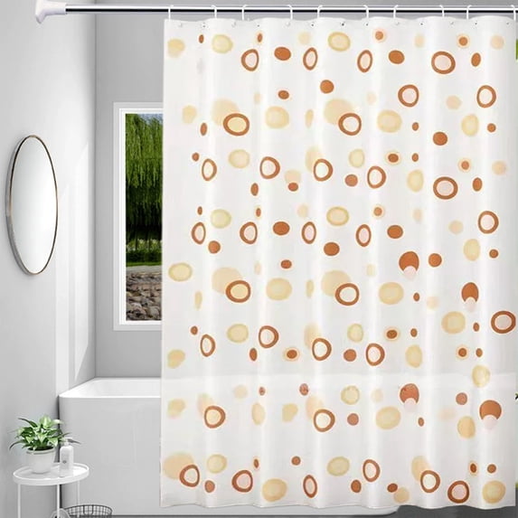 Sahpxhe Shower Curtain Multicolor Waterproof Eva Bathroom Decor,Fade-Resistant Printed Bathroom Partition,No-Drill Hanging,Includes 8 Hooks,70.9X47.2in,Multicolor-B