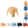 thumbnail image 1 of Sahpxhe Step Stool Plastic Mini Stool with Non-Slip Base,Stackable Small Home Footrest,Moisture-Proof Low Bathroom Porch Step Stool for Changing Shoes Yellow-C, 1 of 7
