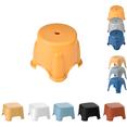 thumbnail image 1 of Sahpxhe Step Stool Plastic Mini Stool with Non-Slip Base,Stackable Small Home Footrest,Moisture-Proof Low Bathroom Porch Step Stool for Changing Shoes Yellow-A, 1 of 7