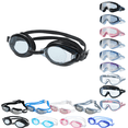 thumbnail image 1 of Sahpxhe Swim Goggles Large Frame Swimming Goggles for Adults with High-Definition Myopia Lenses, Panoramic 180 Degree Wide View Anti-Fog Waterproof Design for Comfortable Swim A, 1 of 6