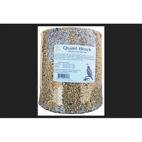 Sahuaro Seed 8293573 21 lbs Species Bird Food Block Milo & Corn, Assorted Color