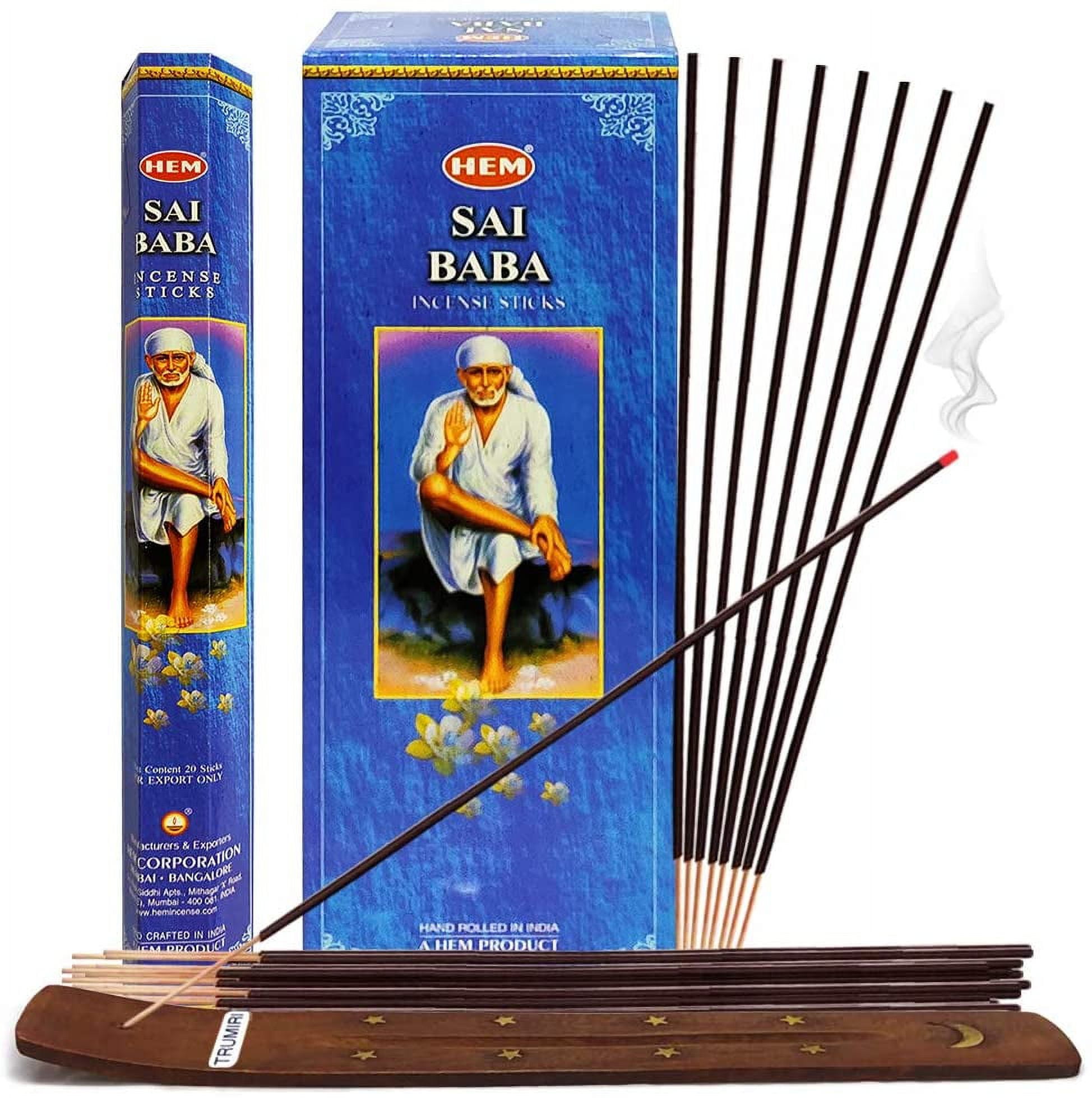 Sai Baba Incense Sticks And Incense Stick Holder Bundle Insence Insense