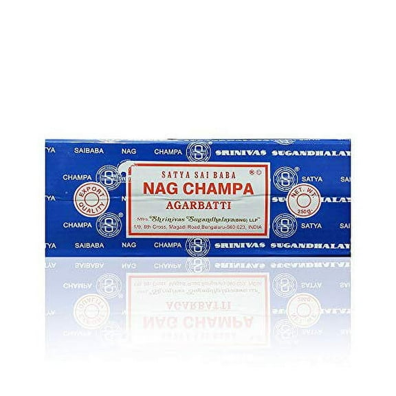 Sai Baba Nag Champa Incense Sticks 250 Grams Box Case