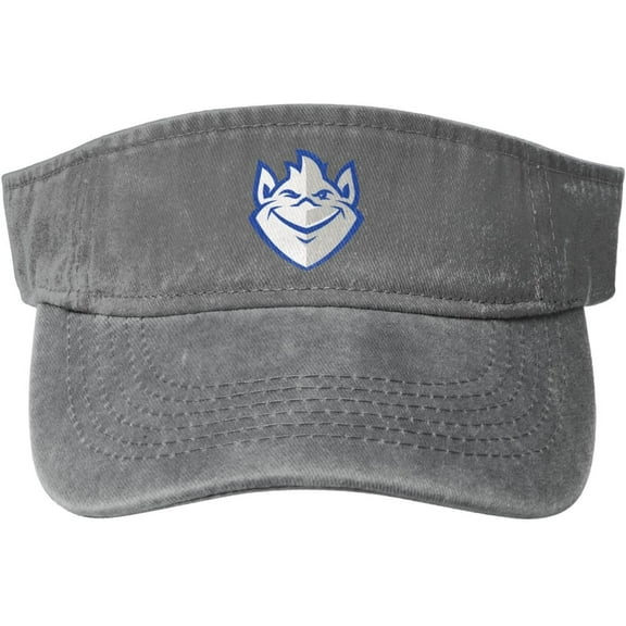 Sai_nt Lou_is Uni_versity Sport Sun Visor Hats Cotton Empty Top Baseball Cap