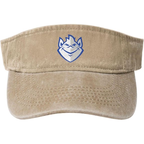 Sai_nt Lou_is Uni_versity Sport Sun Visor Hats Cotton Empty Top Baseball Cap