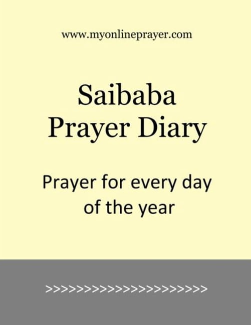 Saibaba Prayer Diary, (Paperback)