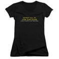 thumbnail image 1 of - Said And Done - Juniors Cap Sleeve V-Neck Shirt - Small, 1 of 2