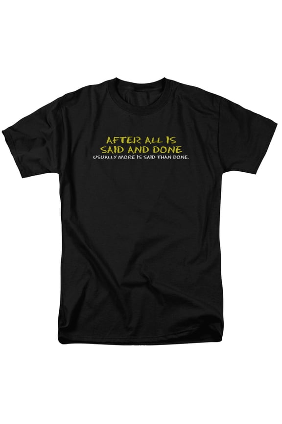 - Said And Done - Short Sleeve Shirt - XXXX-Large
