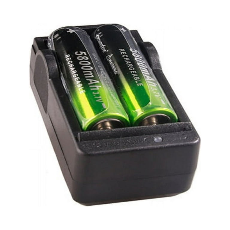 IMR 14500 Li-ion Battery 2-Pk