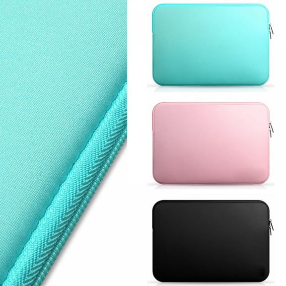 Saient Portable Zipper Laptop Sleeve Case For 11" 12" 13" 14" 15" 15.6 inch Notebook Bag