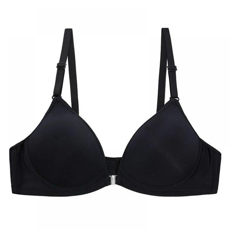 Saient Push Up Bra For Women Sexy Wire Free Bralette Padded Solid