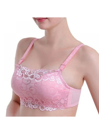Saient Women Sexy Lace Underwear Adjustable Soft Push Up Bra