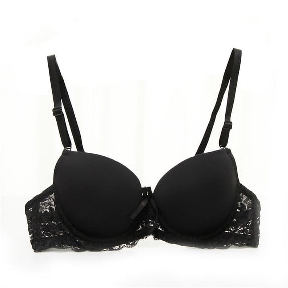 Saient Women Push Up Lace Beauty Bra Breast Underwear Adjustment Support Bras