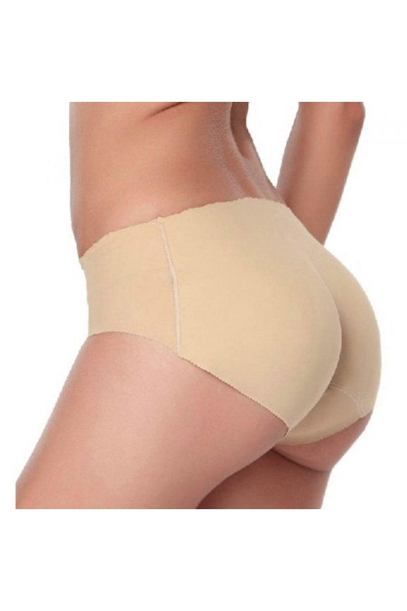Women Seamless Padded Full Butt Hip Enhancer Panties Shaper Underwear