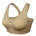 thumbnail image 1 of Saient Women's Front Zipper Sports Bra Wire-Free Push Up Sports Top Fitness Yoga Bra Tops, 1 of 10