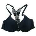 thumbnail image 1 of Saient Women's Solid Bras Push Up Bra Deep V Sexy Brassiere Underwear Seamless Bras, 1 of 2