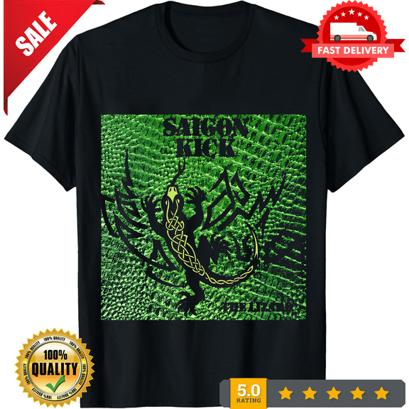 Saigon Kick The Lizzard Men's Black Size S-5XL, LIMITED EDITION-TH73829