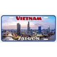 thumbnail image 1 of Saigon Vietnam Novelty Car License Plate, 1 of 3