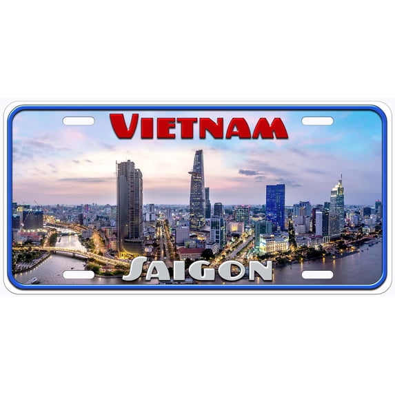 Saigon Vietnam Novelty Car License Plate