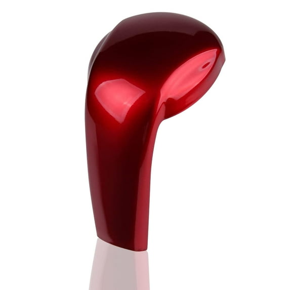 Saihisday Gear Shift Knob ZS23 Cover Trim Replacement for Mazda 3 CX-30 2020-2023 for CX-50 2023 Accessories Auto Gears Cap Carbon Fiber Style (Red)