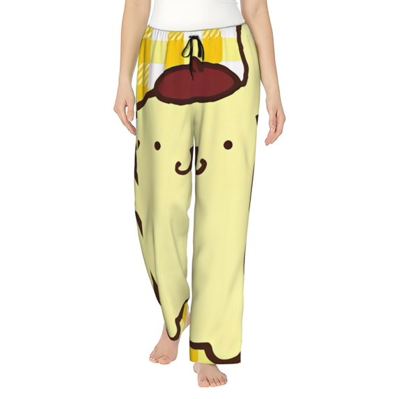 Saiise 11 Womens Pama Pants Stretch Comfy Lounge Pants Drawstring Sleep Bottoms with Pockets