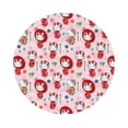 thumbnail image 1 of Saiise 6 Pcs Leather Coasters for Drinks Coaster Sets Drink Table Cup Coasters for Living Room Kitchen Coffee Decor,Sanrio, 1 of 8