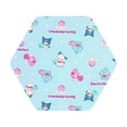 thumbnail image 1 of Saiise 6 Pcs Leather Coasters for Drinks Coaster Sets Drink Table Cup Coasters for Living Room Kitchen Coffee Decor,Sanrio, 1 of 8