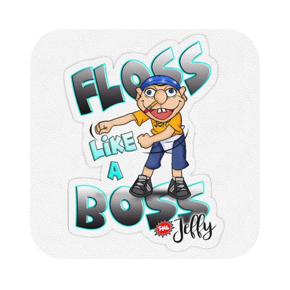 Saiise 6 Pcs Leather Coasters for Drinks Coaster Sets Drink Table Cup Coasters for Living Room Kitchen Coffee Decor,Sml Jeffy