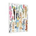 thumbnail image 1 of Saiise Bluey Frameless Wall Art for Home Decor,Modern Abstract Canvas Prints,High-Quality Artwork for Living Room, Bedroom, Office, and More,Ready to Hang, Vibrant Colors- 8"x10", 1 of 7